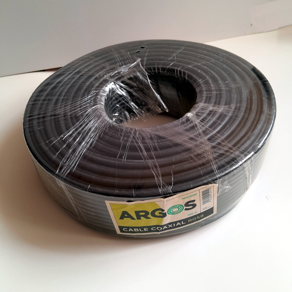 Bobina de cable coaxial